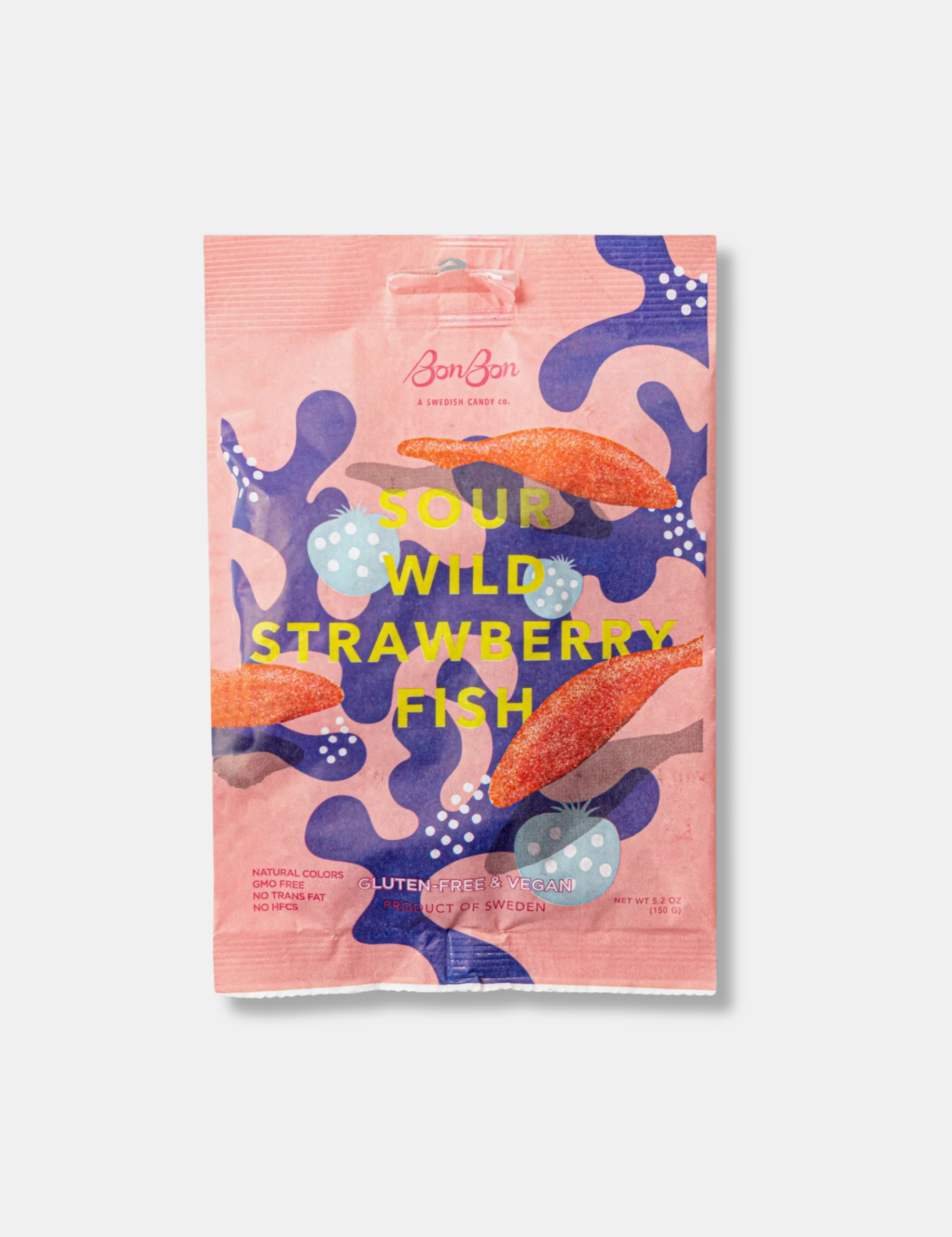 BonBon's Sour Wild Strawberry Fish