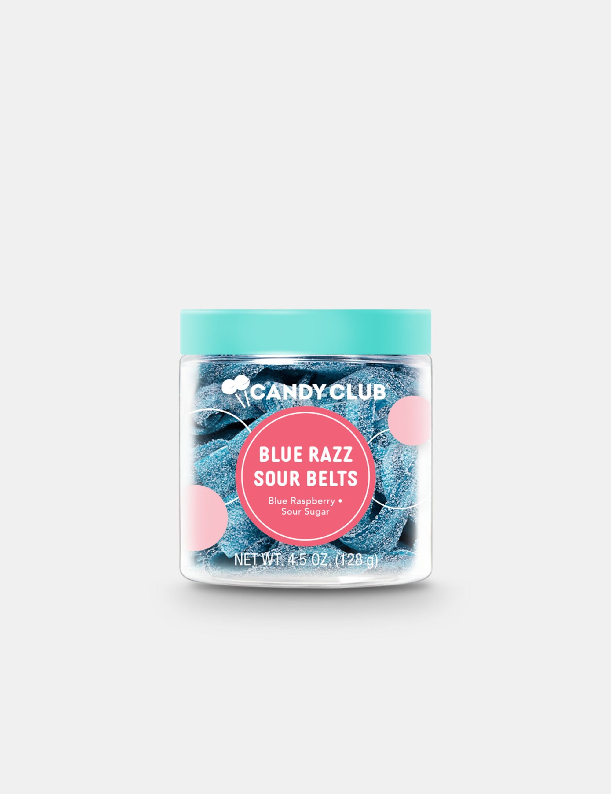 Candy Club Blue Razz Sour Belts