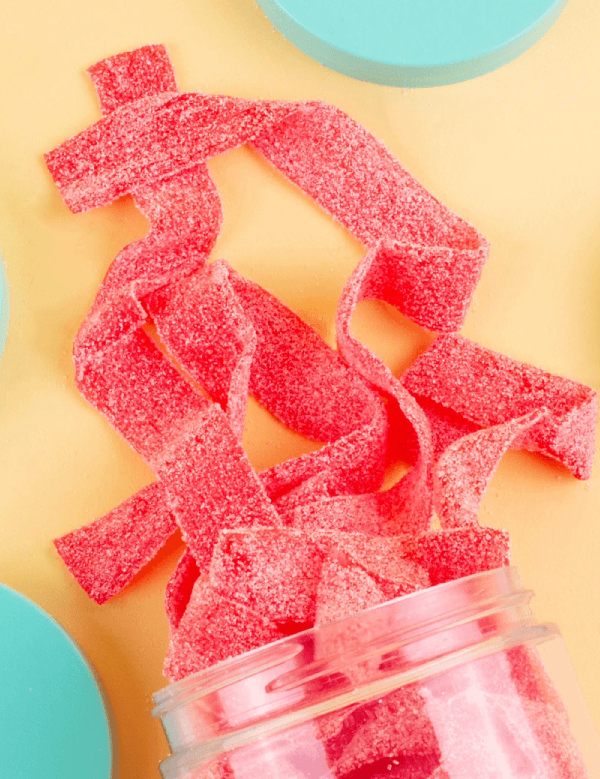 Candy Club Strawberry Sour Belts