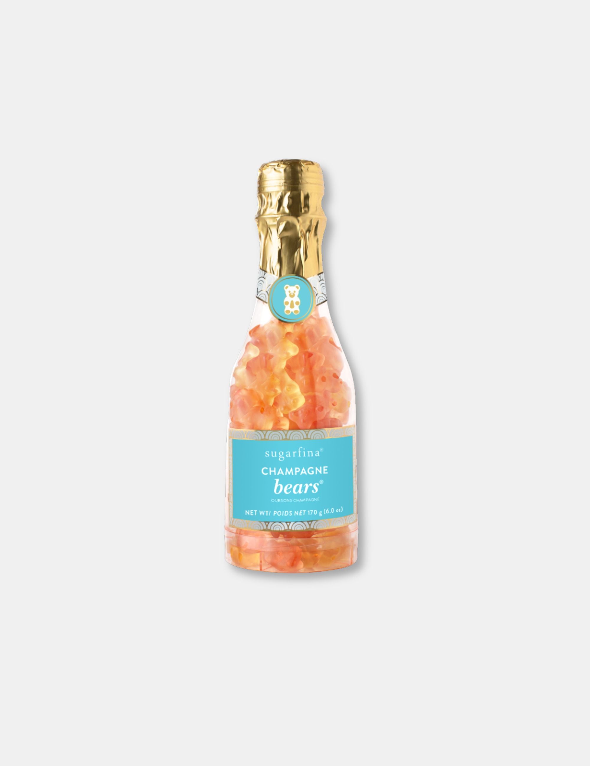 Champagne Bears in Bottle