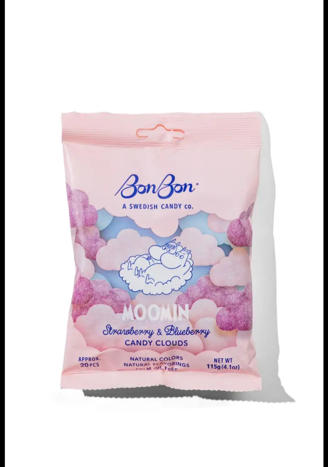 BonBon Moomin Strawberry & Blueberry Candy Clouds